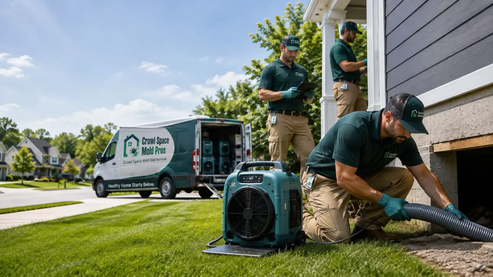 Crawl Space Mold Removal in Newburg, PA